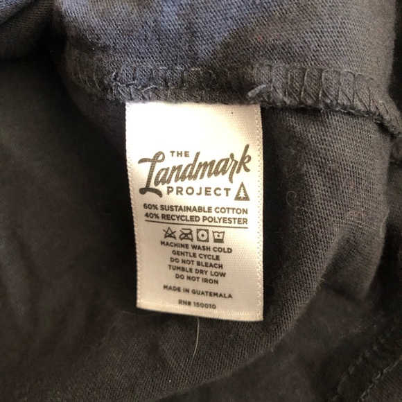 The Landmark Project national parks map graphic printed 100% cotton t-shirt - Picture 6 of 9